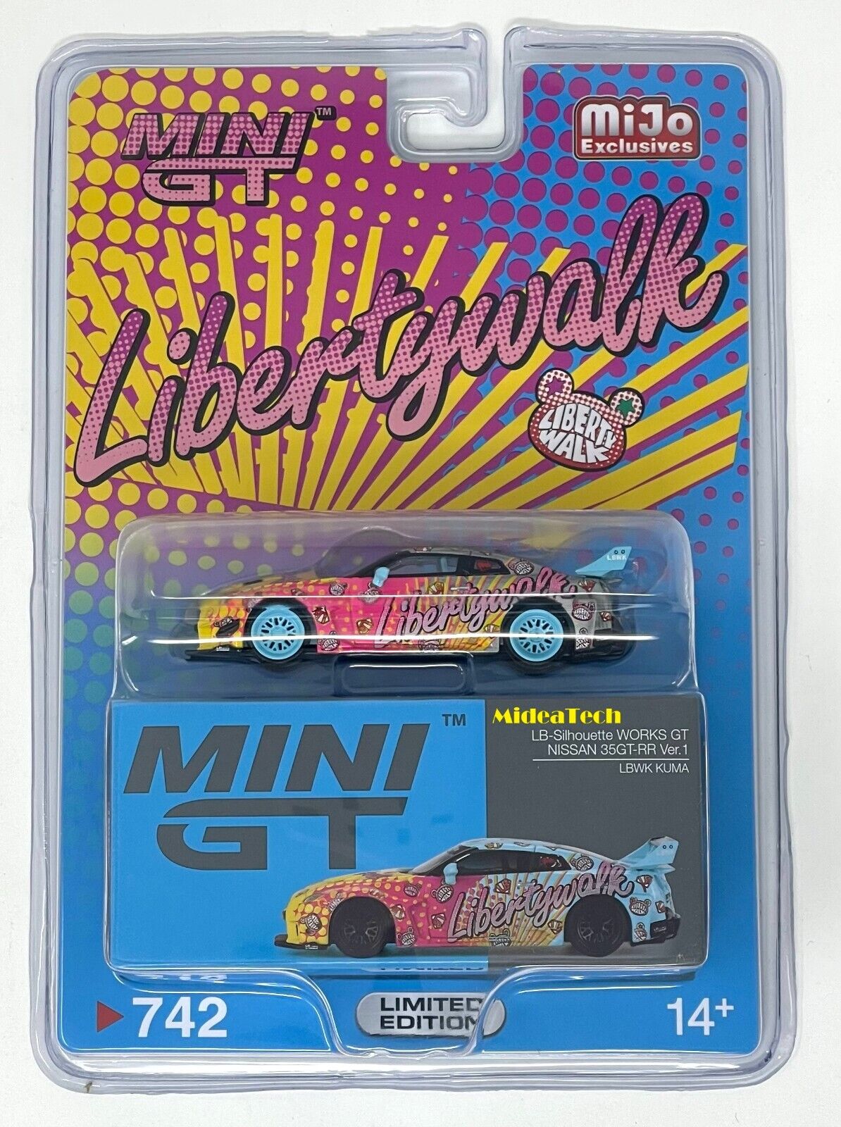 Mini GT LB-Silhouette Works GT Nissan 35GT-RR Ver.1 LibertyWalk