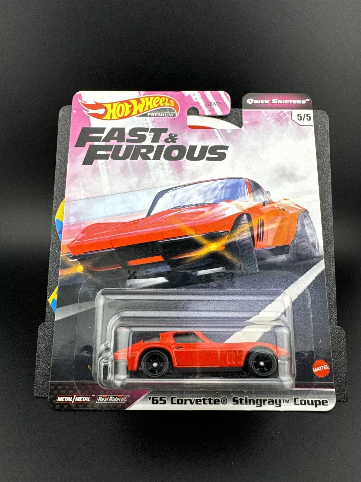 Hot Wheels Premium Fast And Furious 65 Corvette StingRay Coupe