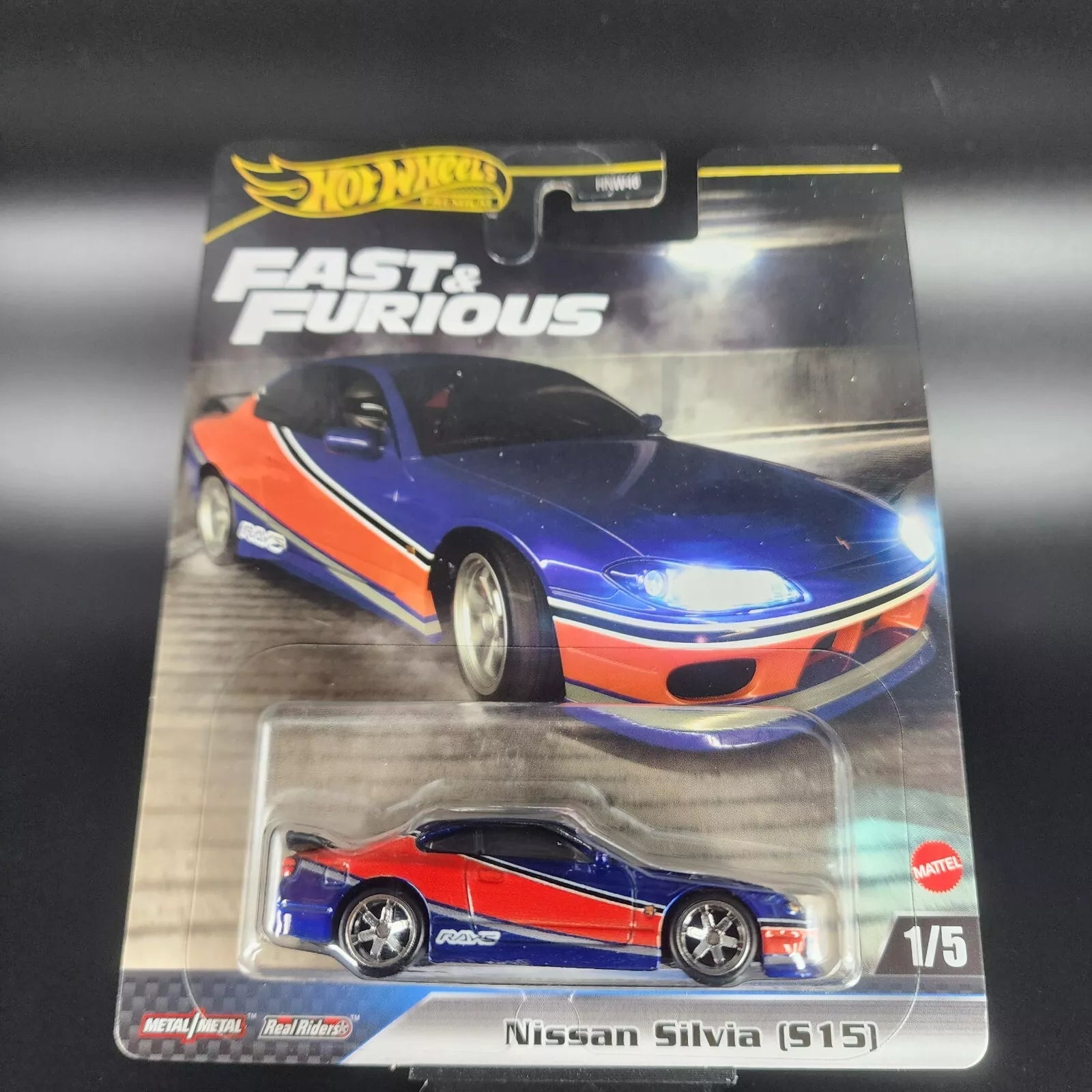 HotWheels Premium Fast And The Furious Nissan S15 Mona Lisa
