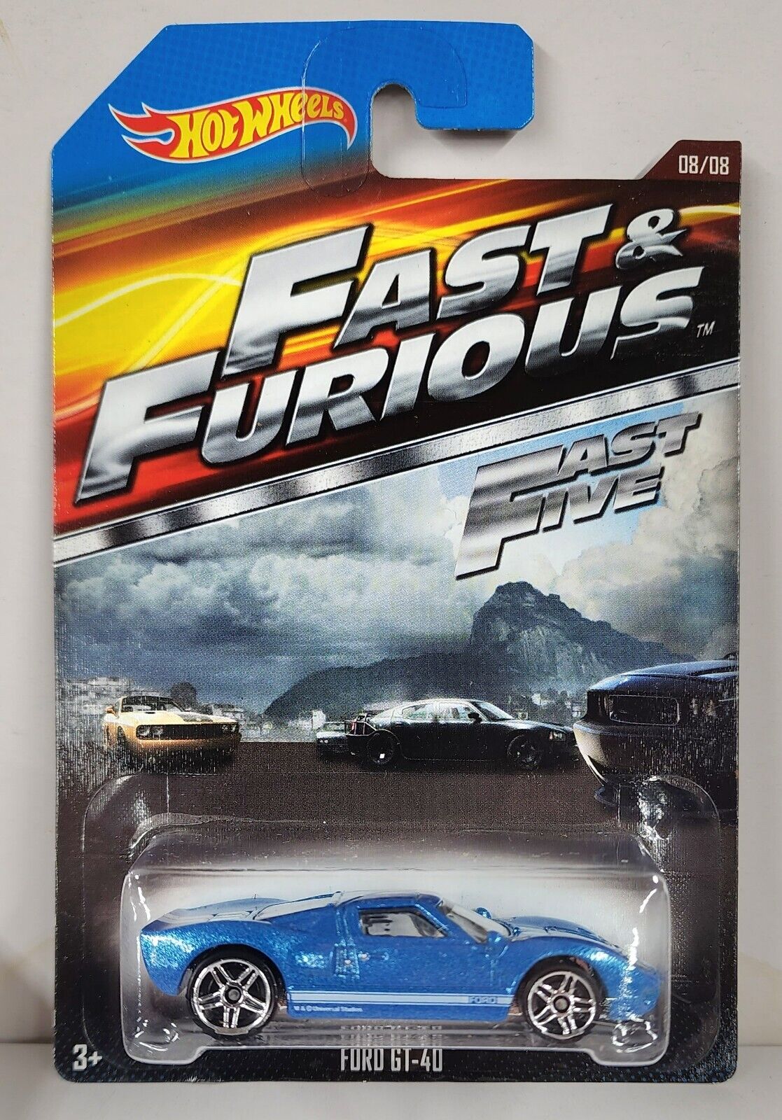 Hot Wheels Fast Furious Fast Ford GT40 Blue 8/8 – Speedzone