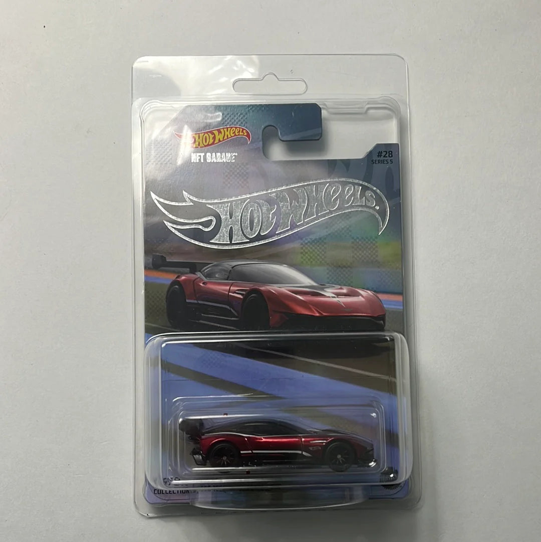 Hot Wheels NFT Garage Series 5 Aston Martin Vulcan Red Speed Team