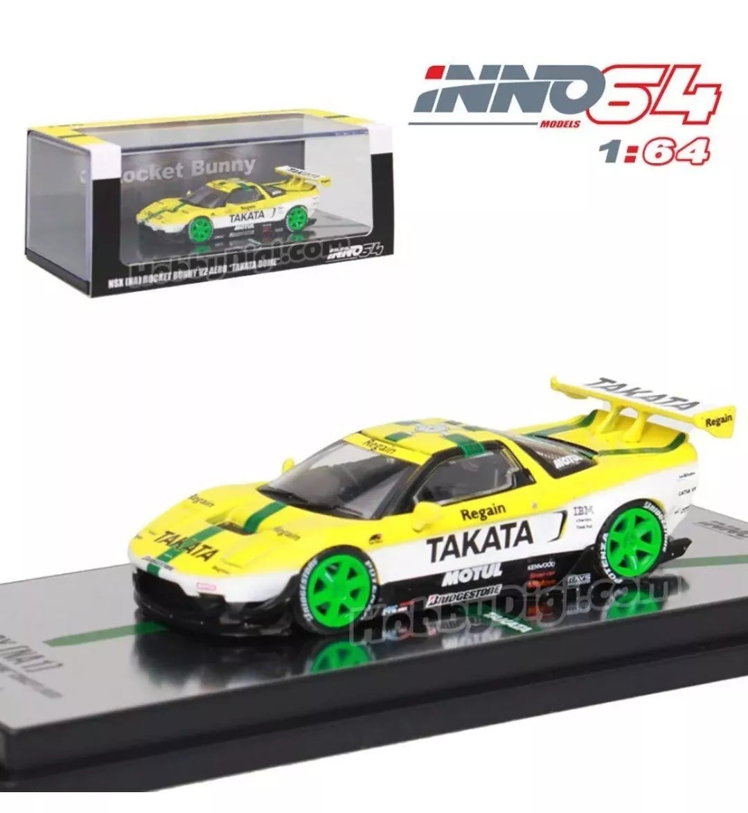 Inno64 Acura Nsx Rocket Bunny V2 Aero Takata Dome Livery