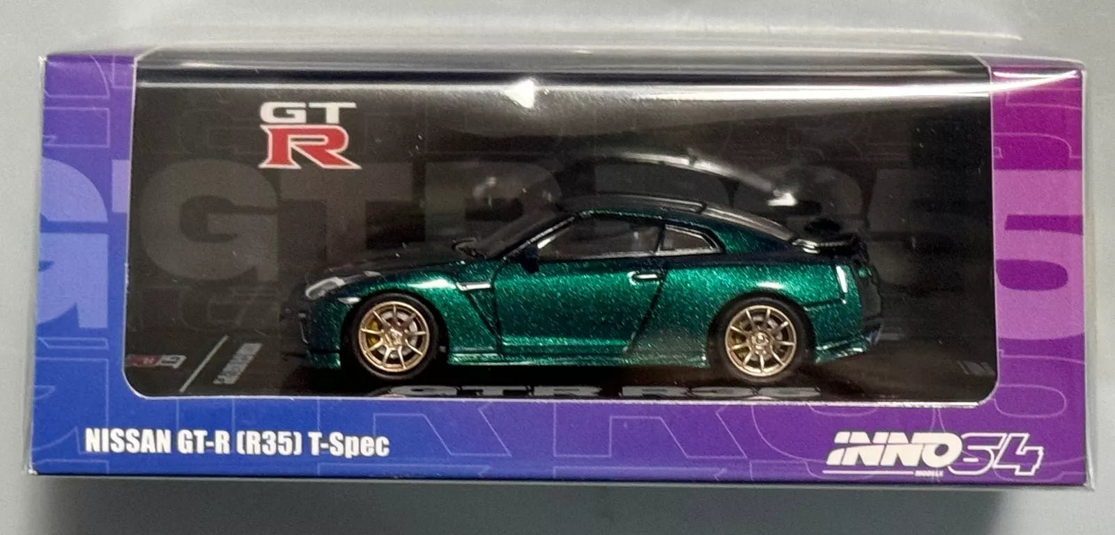 Inno64 Nissan Skyline GT-R R35 T-Spec Midnight Purple – Speedzone