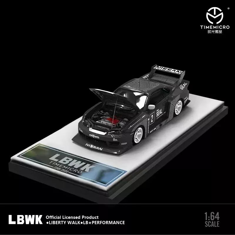 1/64 TimeMicro H300＆LB S15 シルビア Time Micro 1:64 Nissan Skyline S15 LBWK TM646001 – Horizon Diecast ミニカー