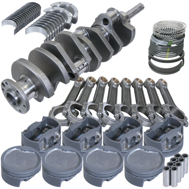 Eagle Ford FE 4.125in Crank 6.700in I-Beam Rods -7cc Flat Top 4.175in Pistons Rotating Assembly main image 1