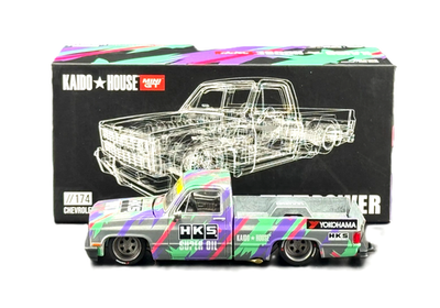 Mini GT x Kaido House Collab Chevrolet Silverado Kaido HKS V1 #174