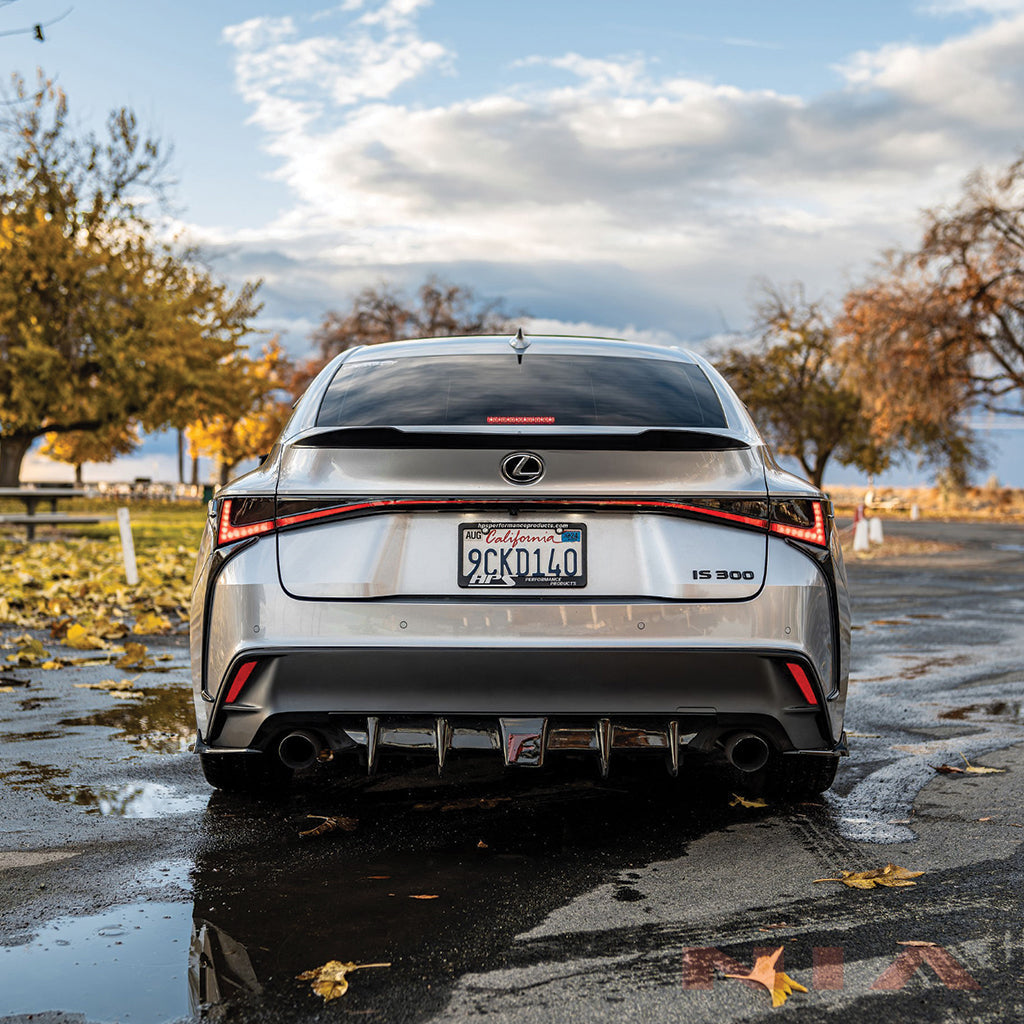 Lexus IS300 IS350 Base 2021-2024 Full Kit + Rear Bumper Extension