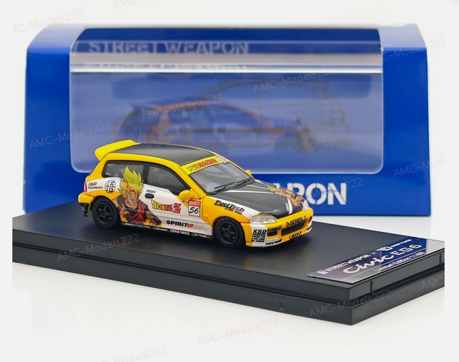 Street Weapon ドラゴンボールZ EG6 1/64 Street Weapon 1:64 Scale