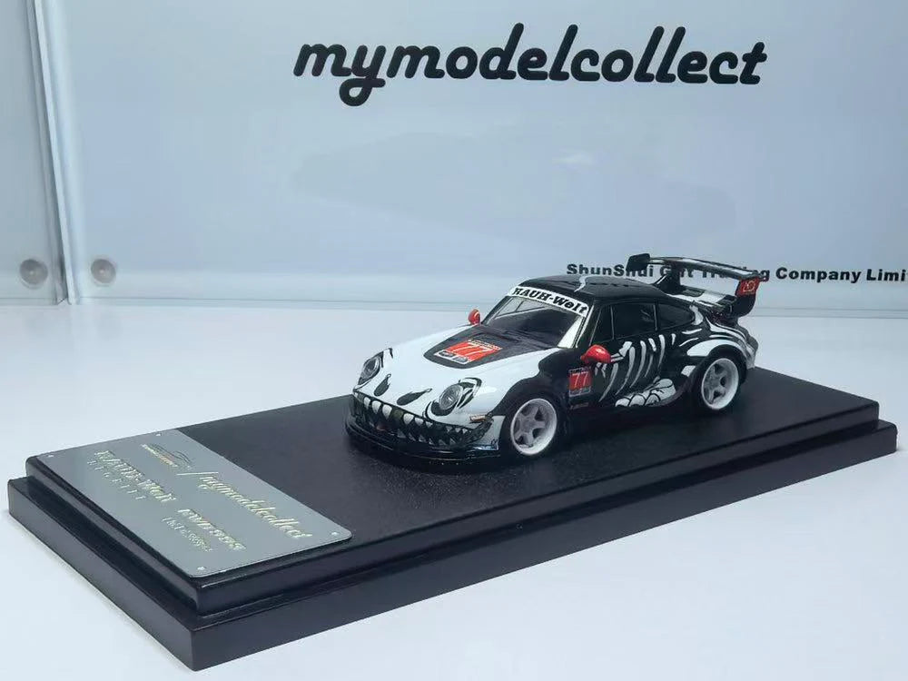 Model Collect 1:64 Porsche RWB 993 High Wing Skeleton Rexy