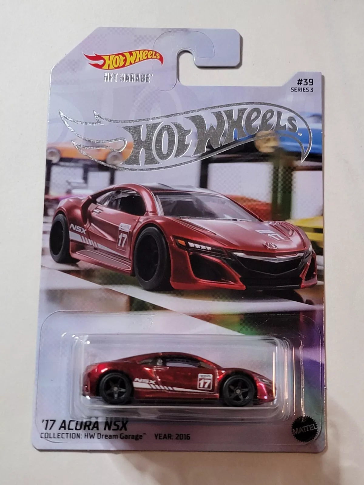 Hot Wheels Nft Garage Series 3 17 Acura NSX