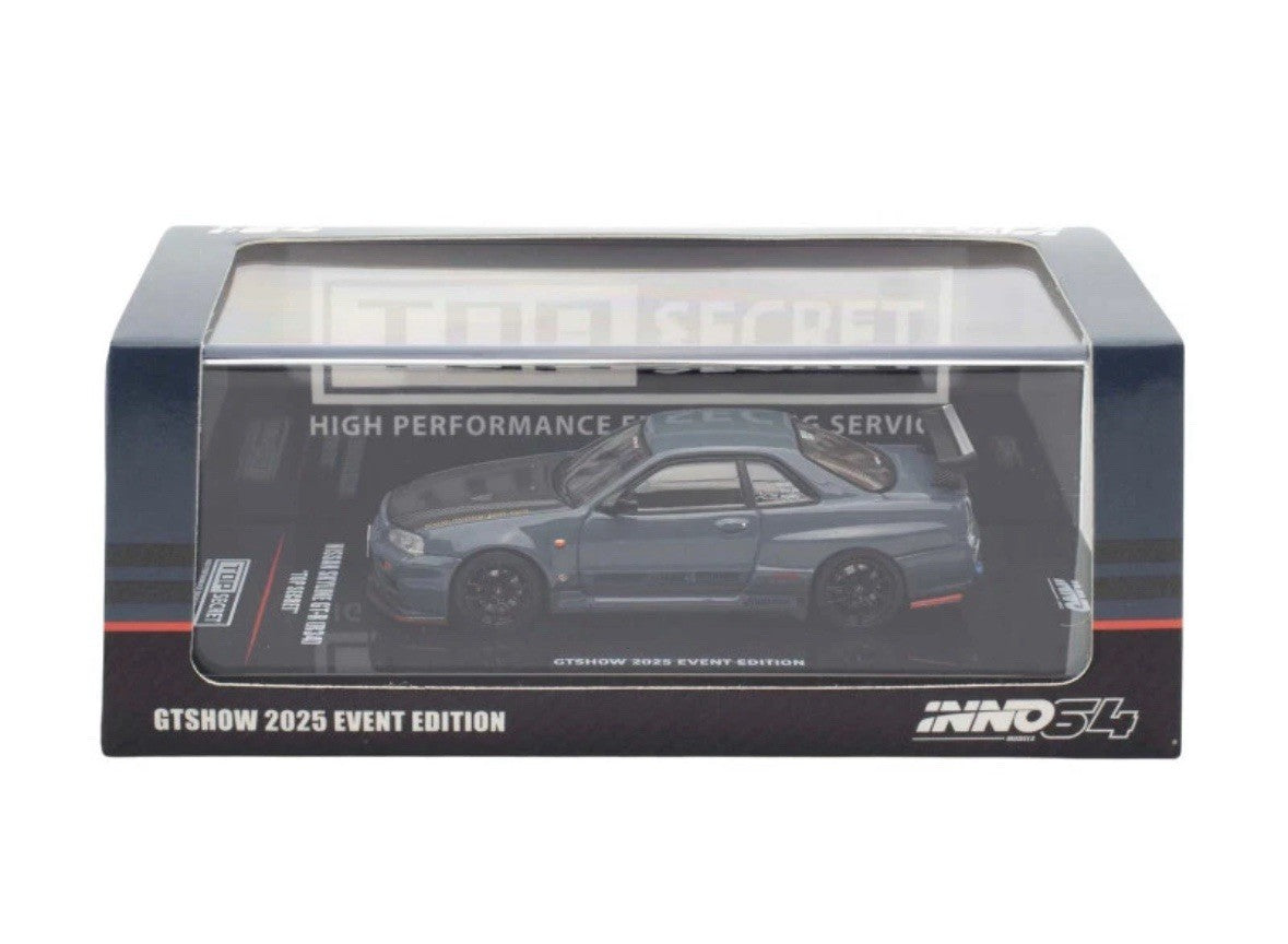INNO64　 GT SHOW 2025 EVENT EDITION Inno64 Nissan Skyline GT-R R34 Top Secret GTShow 2025 Event