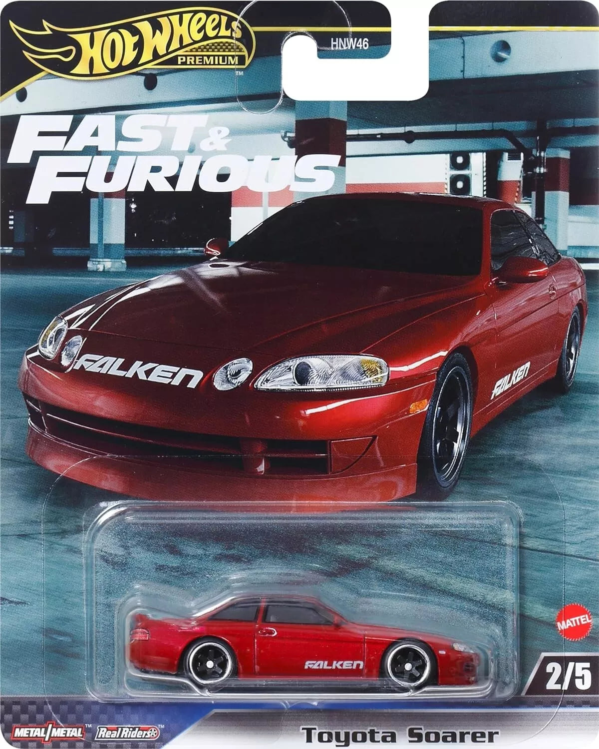 TOYOTA SOARER ミニカー Hot Wheels Premium Fast & Furious Tokyo Drift Toyota Soarer