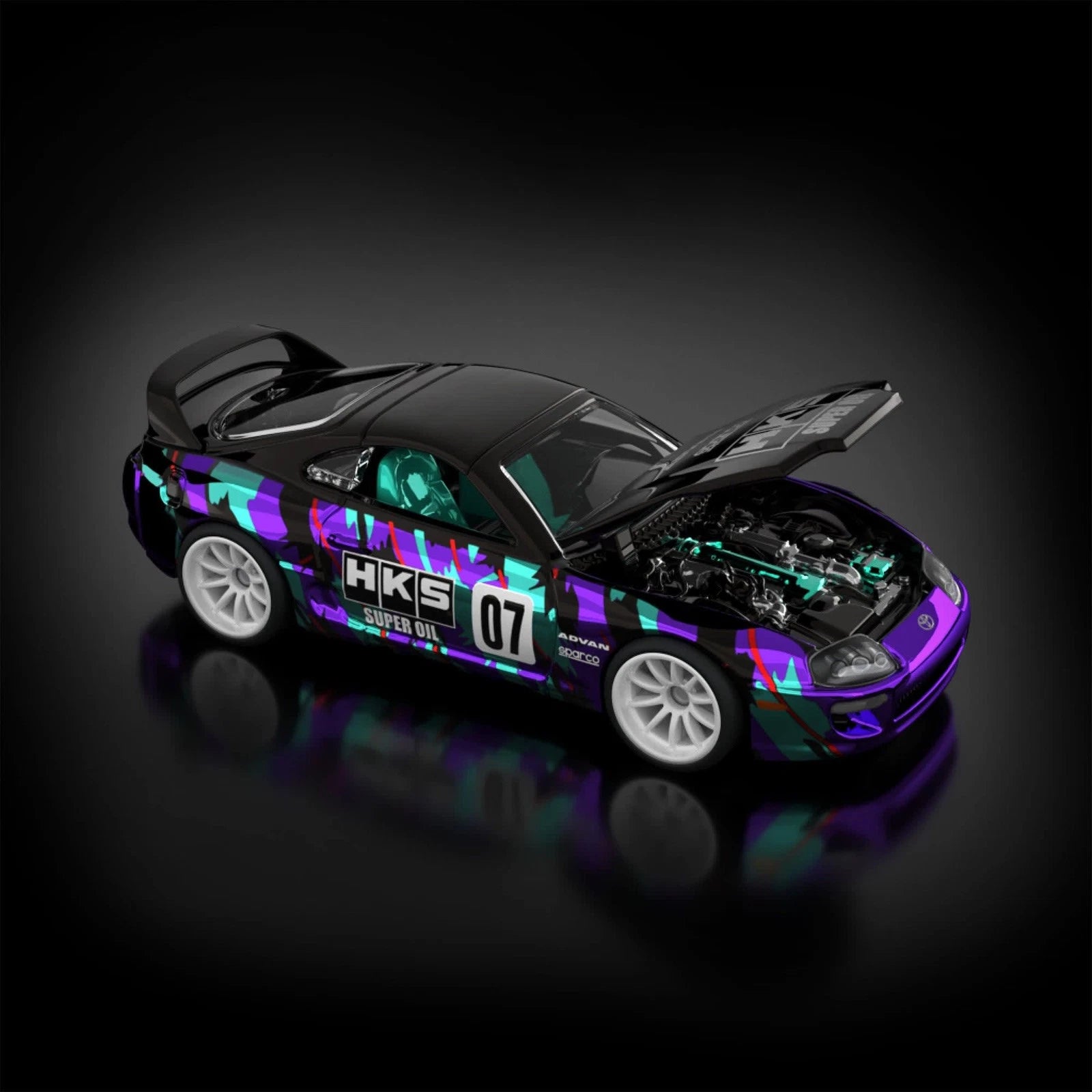 2026 Hot Wheels RLC SELECTIONS 1997 Toyota Supra HKS Purple JCP18