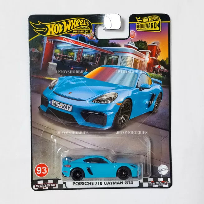 Hot Wheels Premium Boulevard – Varie Auto In Scala 1:64, Modelli Misti, Multicolor