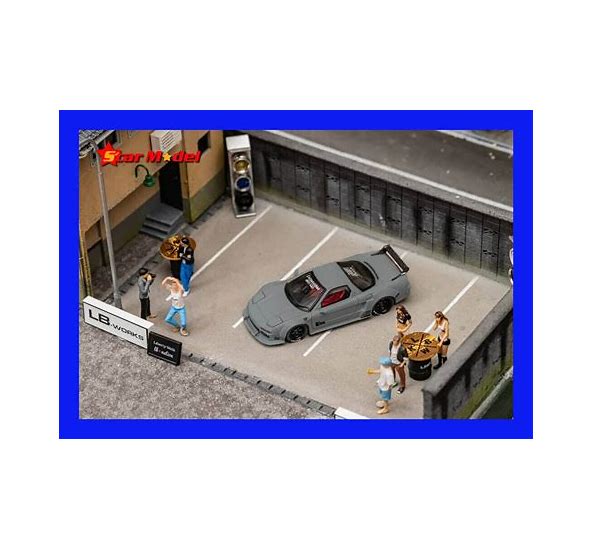 1/64 Star Model liberty walk ランボルギーニ　アヴェンタドール　GT Evo LBWK LP700-4 Gulf raw special ガルフ　フィギュア付き LIBERTY WALK SCALE 1:64 STAR MODEL NSX - UPC 6992009897877