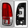 Spyder Ford F150 Styleside 97-03/F250 Version 2 LED Tail Lights Red Clear ALT-YD-FF15097-LED-G2-RC SPYDER