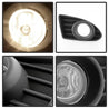 Spyder Scion IQ 2012-2013 OEM Fog Light w/Switch- Clear FL-SIQ12-C SPYDER