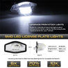 Xtune 09-18 Honda Fit LED License Plate Bulb Assembly White 5500K LAC-LP-HODY08 - Pair SPYDER