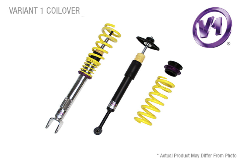 KW coilovers Variant 3 developed for the C-Class with all-wheel drive