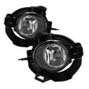Spyder Nissan Rogue 2008-2013 OEM Fog Lights W/Cover and Switch Clear FL-NRO07-C SPYDER