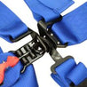NRG 5PT 3in. Seat Belt Harness / Latch Link - Blue NRG