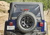 Rampage 04-06 Jeep Wrangler(TJ) Unlimited OEM Replacement Soft Upper Doors - Black Denim Rampage