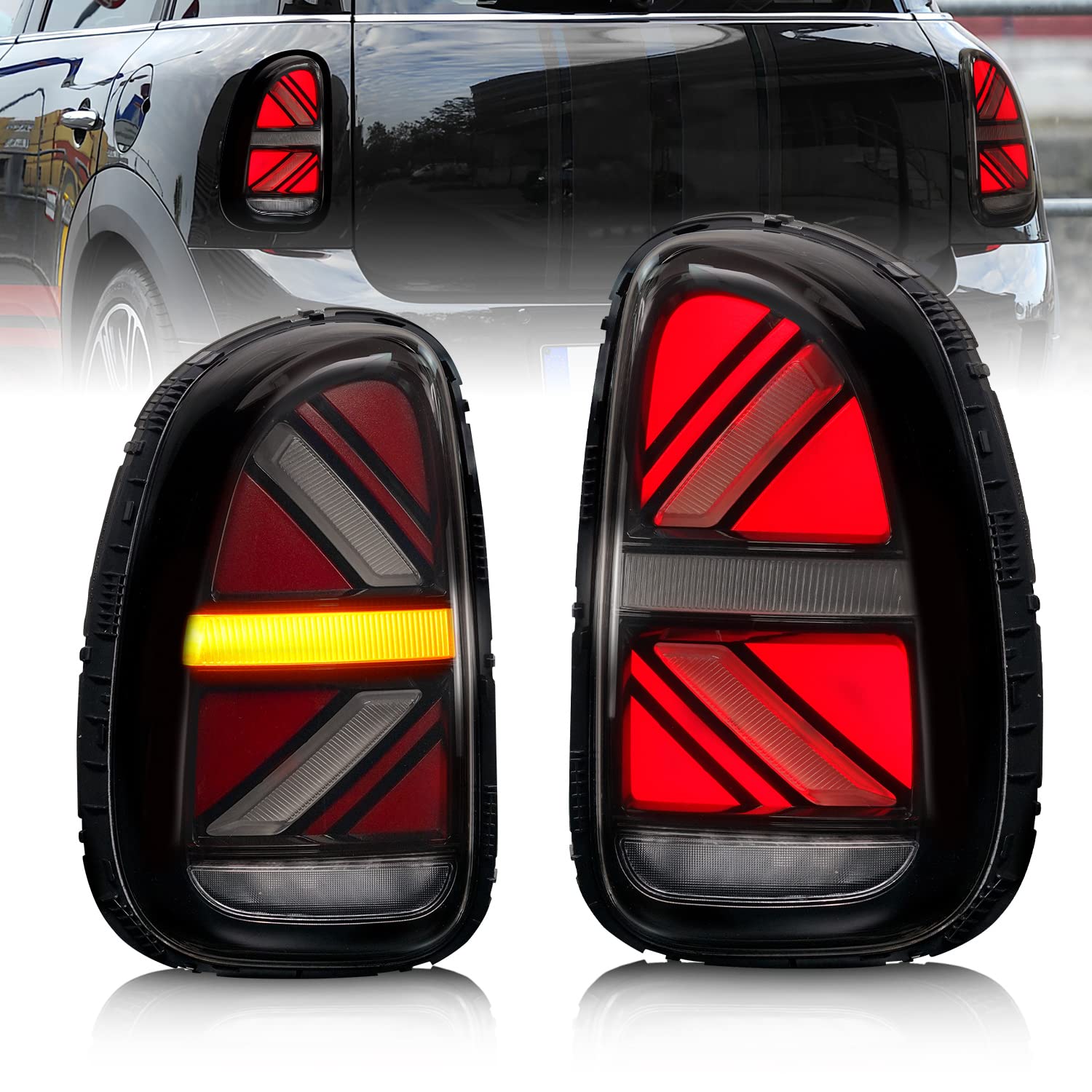 Full LED Tail Lights Assembly For Mini R60 2010-2016 – Speedzone