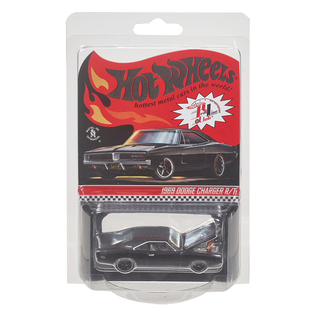 Hot Wheels RLC 1969 Dodge Charger R/T Black – Speedzone