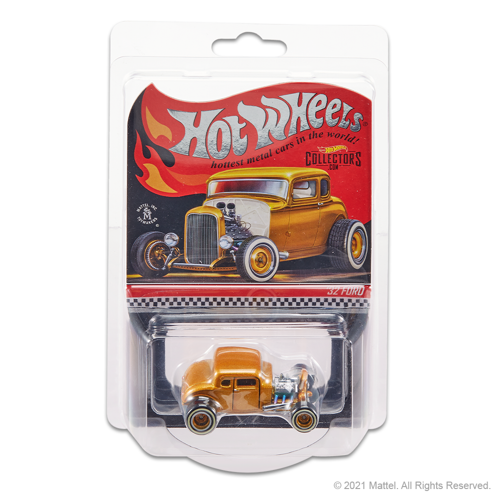 Hot Wheels RLC 32 Ford Spectra Flame Gold