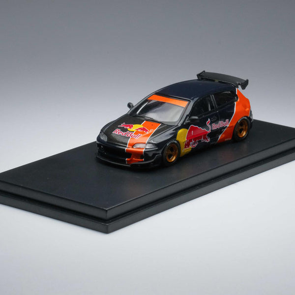 Onemodel　EG6 Rocket Bunny CIVIC / red One Model 1:18 Honda Civic EG6 Rocket Bunny Red – Model Cars