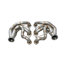 Twin Turbo Manifold Header For 60-66 Chevy C10 Truck SBC Small