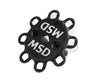MSD Black Distributor, Ford, 351C-460, Ready-to-Run, Steel Gear MSD