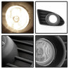 Spyder Scion IQ 2012-2013 OEM Fog Light w/Switch- Clear FL-SIQ12-C SPYDER