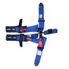 NRG 5PT 3in. Seat Belt Harness / Latch Link - Blue NRG