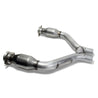 BBK 2015-16 Mustang V6 Short Mid H Pipe With Converters (To Be Used With 1642 Series Headers) BBK