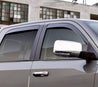 AVS 09-18 Dodge RAM 1500 Quad Cab Ventvisor Low Profile In-Channel Deflectors 4pc - Smoke AVS