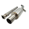 ETS 03-06 Mitsubishi Evo 8/9 Stainless Steel Catback Exhaust System Extreme Turbo Systems