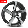 HD Wheels Kink | Gunmetal with Brushed Face HD Wheels