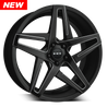 HD Wheels Hairpin | Satin Black with Milled Edges HD Wheels