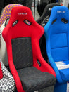 NRG FRP Bucket Seat Cushion Multi Color Geometric NRG