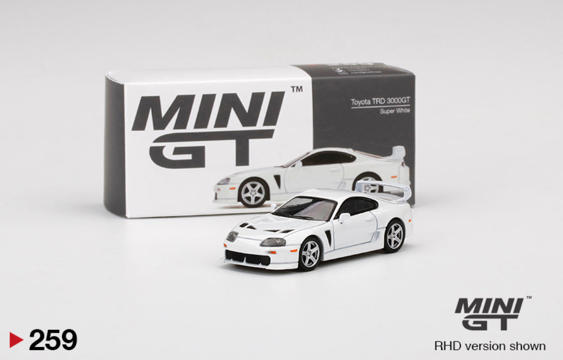 Mini GT Toyota Supra TRD 3000GT Super White – Speedzone