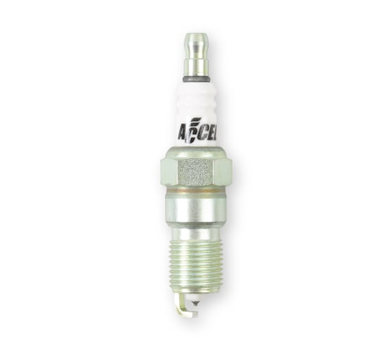 ACCEL Double Platinum Shorty Spark Plug 14mm Thread, .708 in Reach, Tapered  Seat - Single – Speedzone Performance LLC