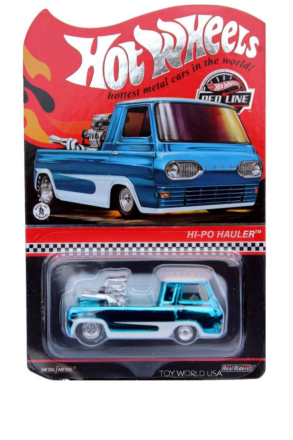 Hot Wheels RLC Hi-Po Hauler Spectra Flame Teal