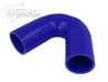 BOOST Products Silicone Elbow 135 Degrees, 3-1/8" ID, Blue BOOST Products