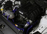 HPS Black Intercooler Charge Pipe Hot and Cold Side with blue hoses 17-102WB HPS Performance