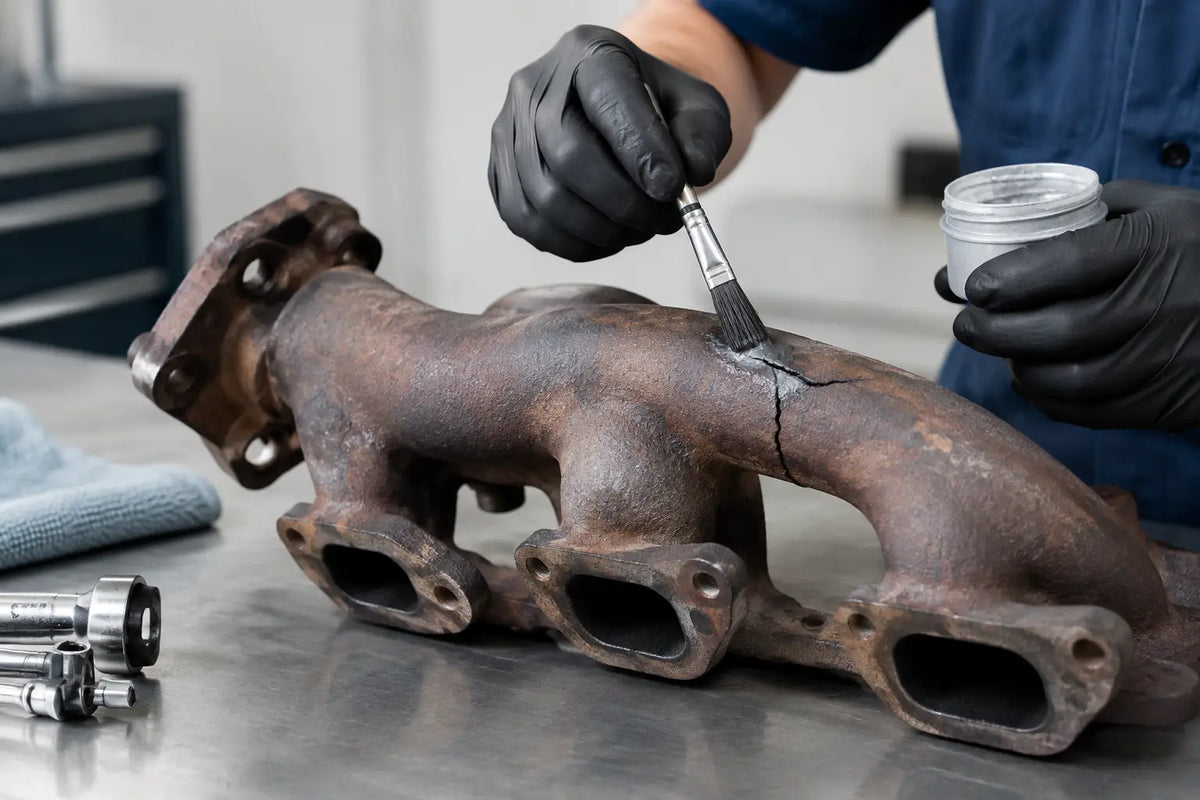 How to Repair Cracked Exhaust Manifold Safely