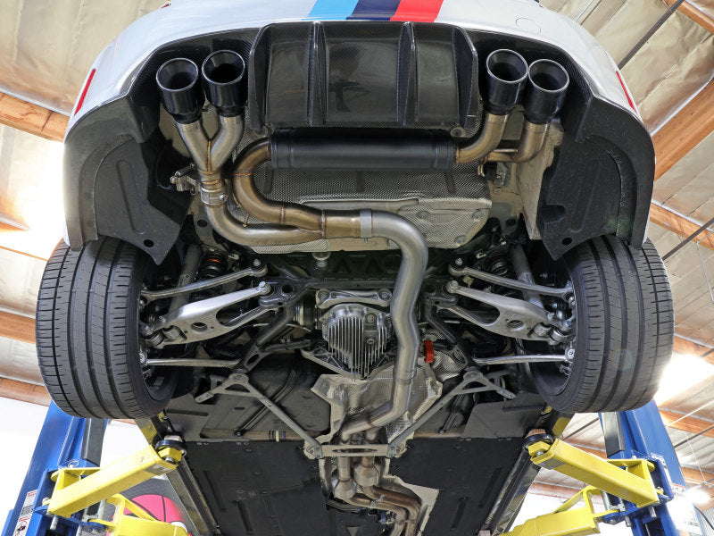 aFe MACHForce XP Exhausts Cat-Back SS 19-21 BMW M2 Competition L6-3.0L  w/Carbon Fiber Tips – Speedzone Performance LLC