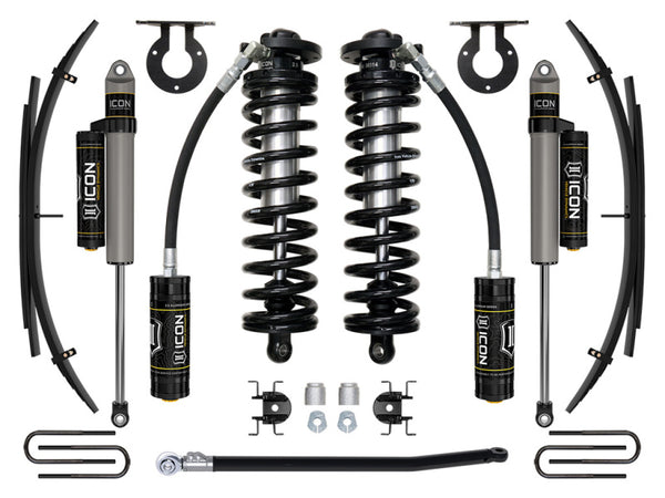 ICON 11-16 Ford F250/F350 2.5-3in Stage 3 Coilover Conversion System w/ Expansion Pack