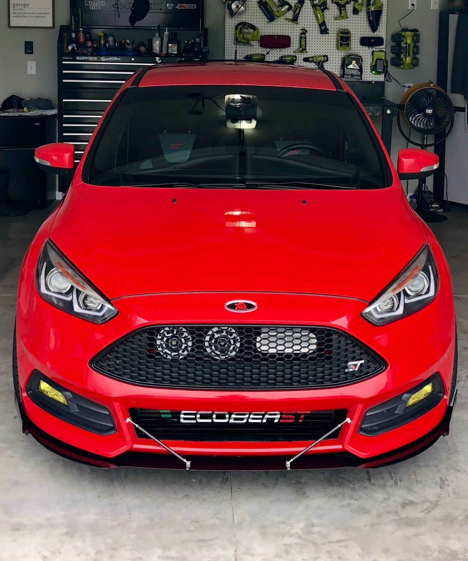 2013-2018 Ford Focus ST/SE/ST-Line BIG MOUTH Ram Air Intake Snorkel