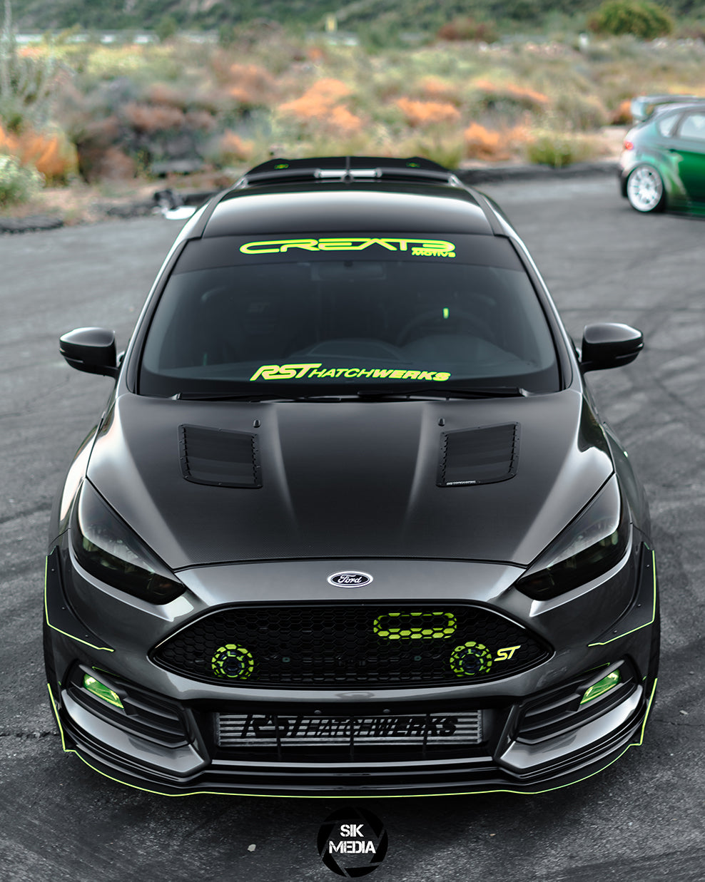 2013-2018 Ford Focus ST/SE/ST-Line BIG MOUTH Ram Air Intake Snorkel